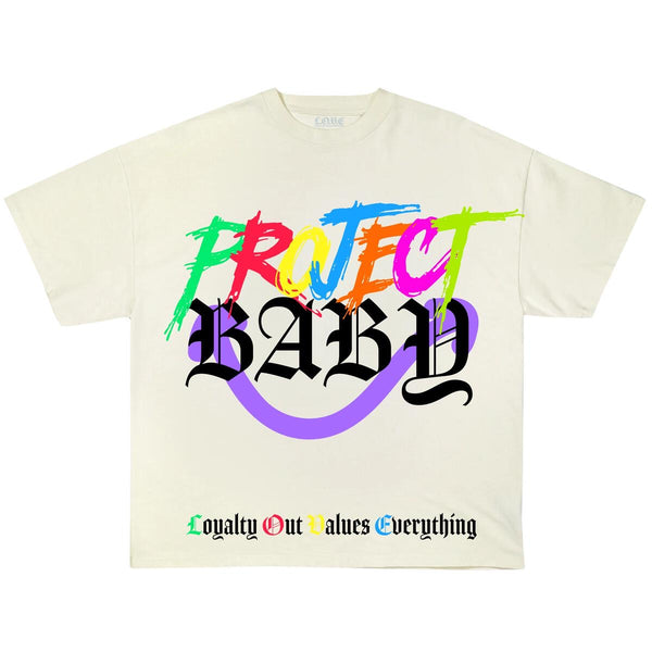 Sniper Gang - PROJECT BABY White Tee