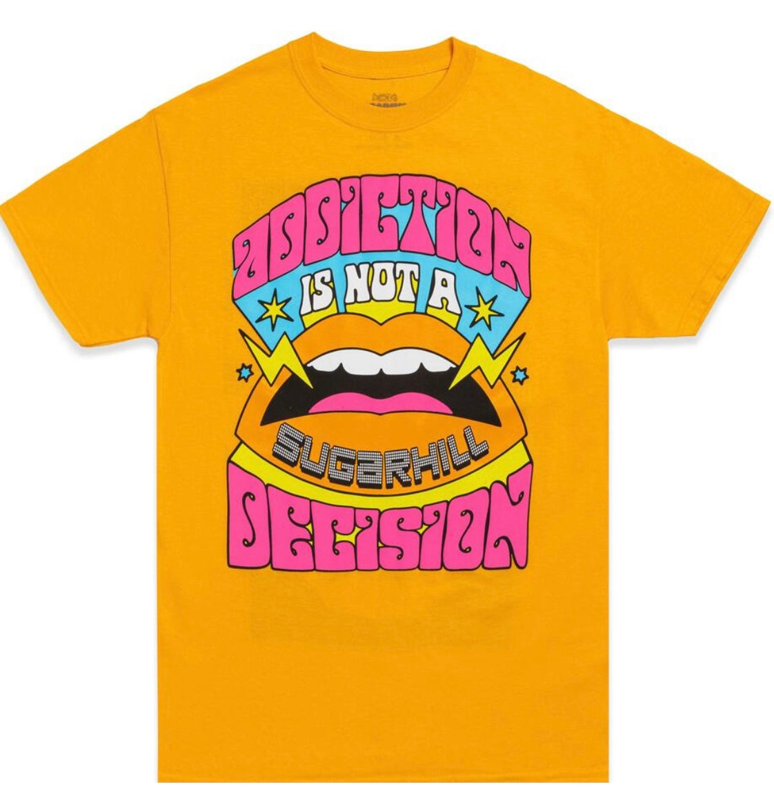 Sugar Hill - ADDICTION T-SHIRT orange tee