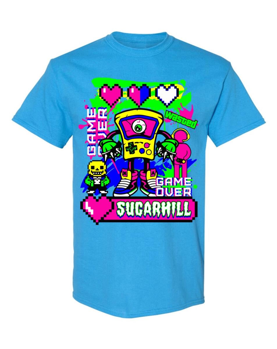 SugarHill - Game Over AQUA Blue