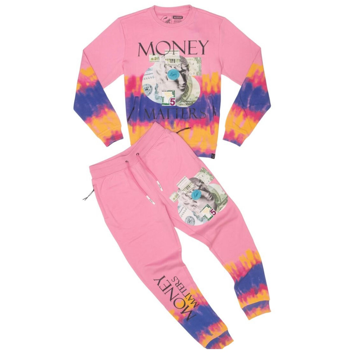 Civilized- MONEY MATTERS Pink SET (CV1220-1221)