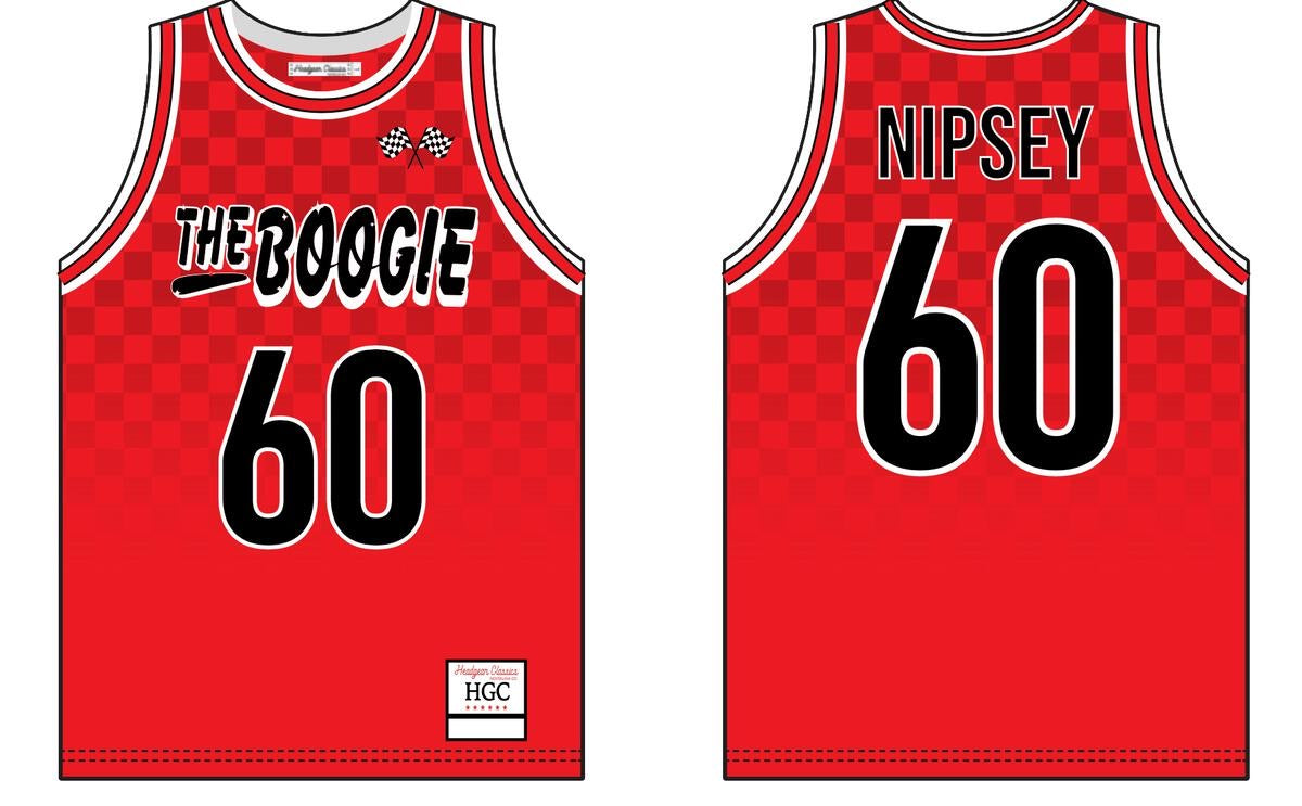 Headgear Classics - THE BOOGIE RED BASKETBALL JERSEY (HGC051-BBJ-91)