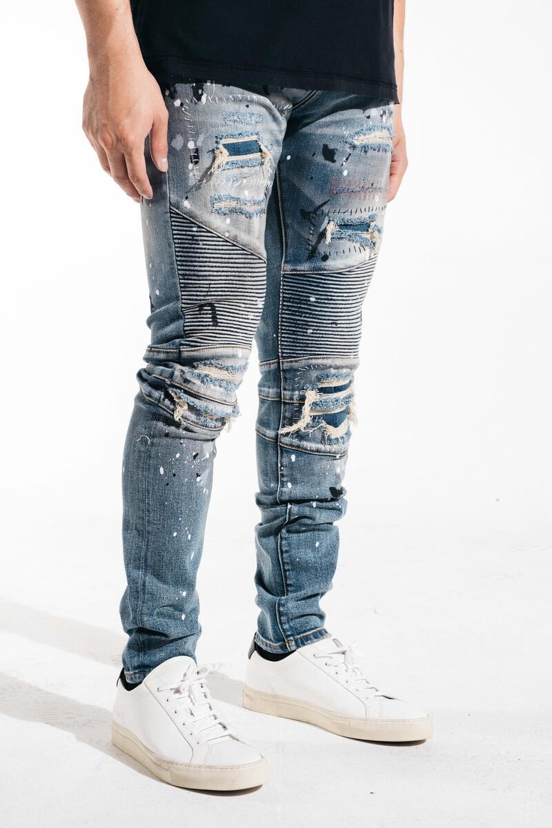 Embellish - TYSON BIKER EMBSP221-152 Blue Jean