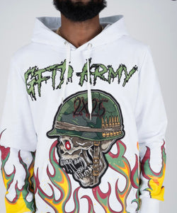 GFTD - Zander Army White Hoody