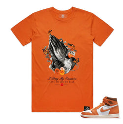 Hasta - I Pray My Enemies Orange Tee