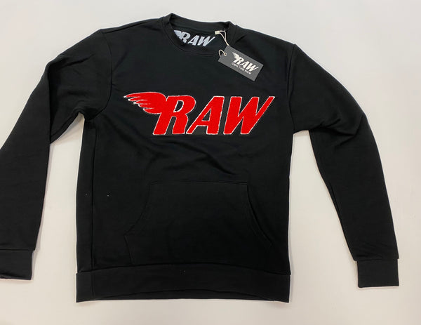 Rawalty - RAW Black / Red Sweater