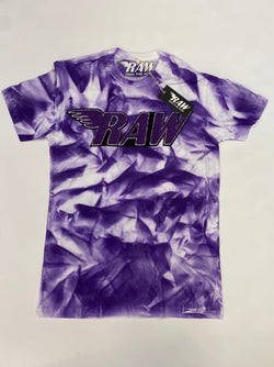 Rawalty - RAW Tye Dye Purple Tee