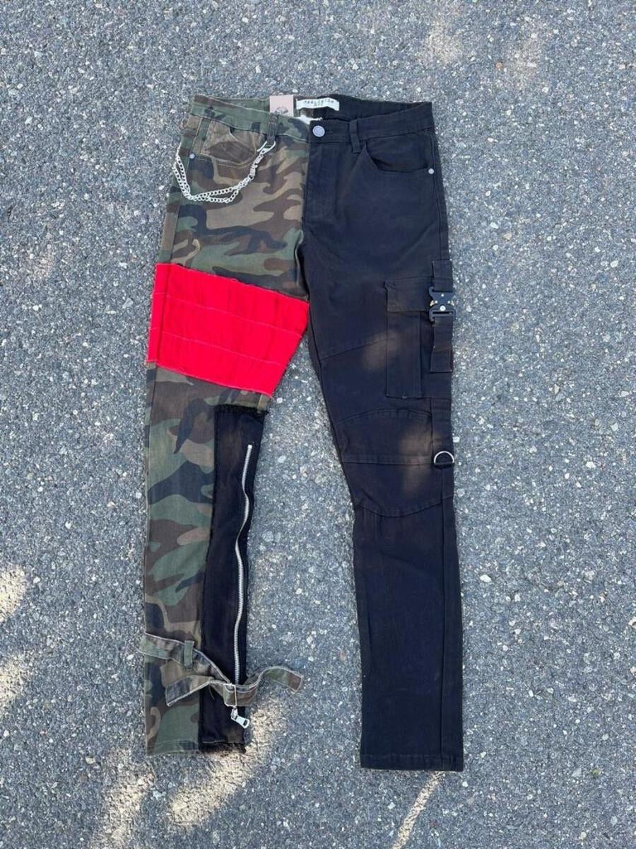 Reelstik - Camo / Red / Black Jean