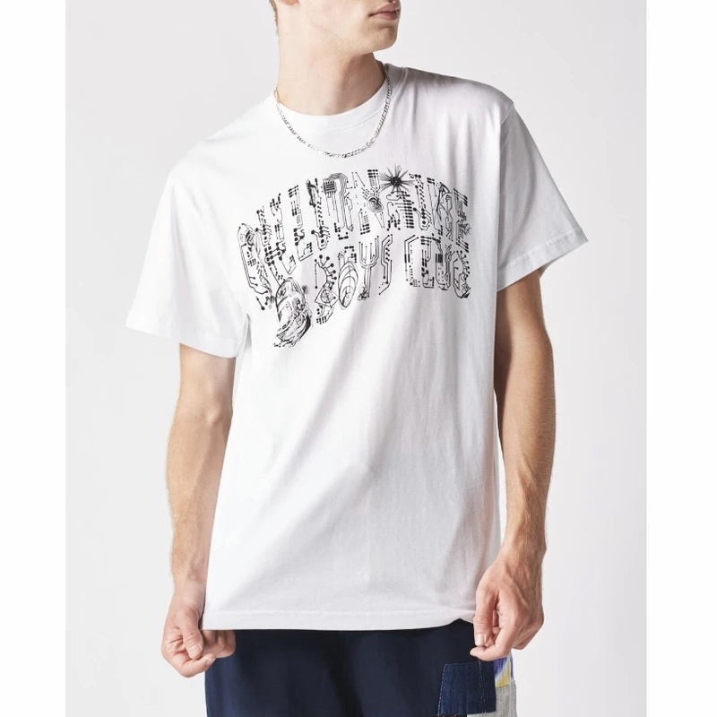 BBC -  CIRCUIT ARCH SS BLEACH WHITE 811-6206 Tee