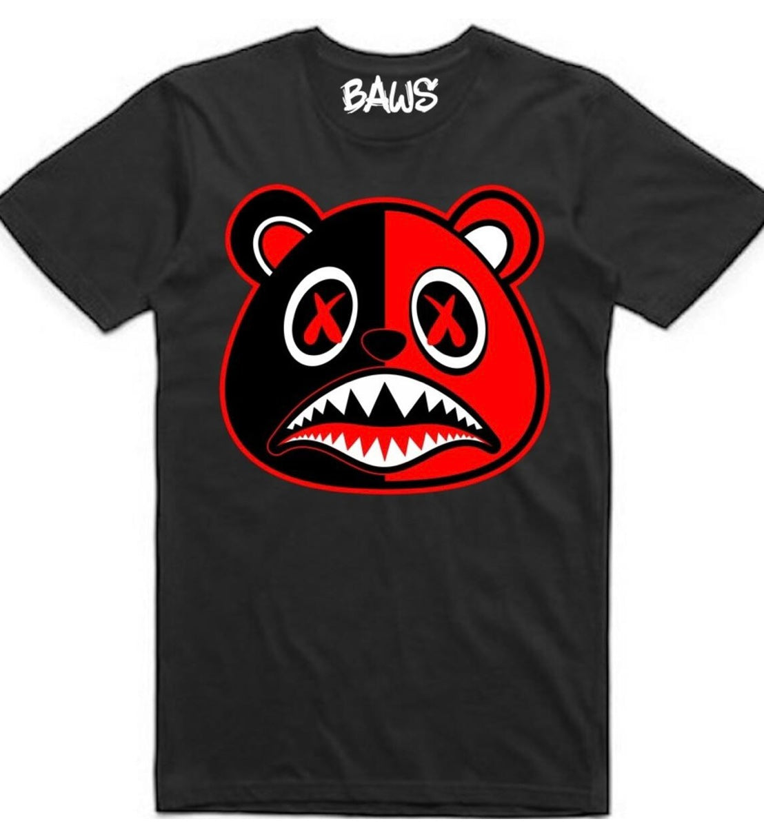 BAws - Scar Yayo Black Red Tee