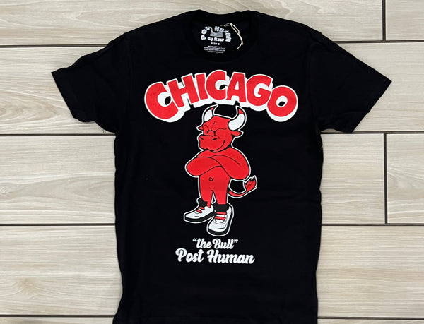 Rawalty - Chicago Black Tee