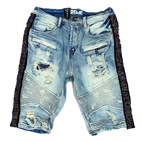 Preme Shorts - Multi Color Stone