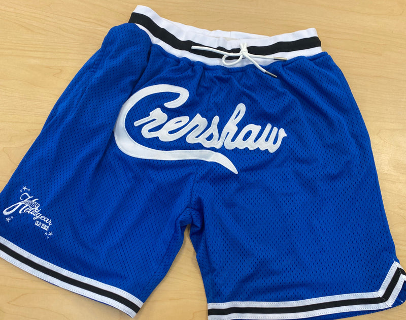 Headgear Classics - Crenshaw Nipsey Royal Blue Shorts