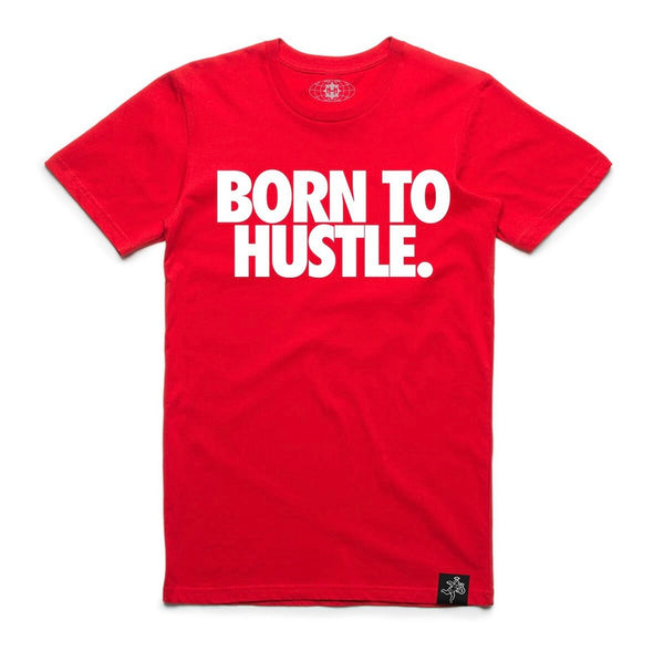 Hasta - Born To Hustle Red tee