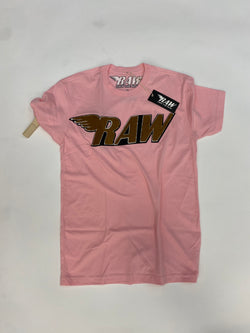 Rawalty - RAW Pink / Brown / Khaki Tee
