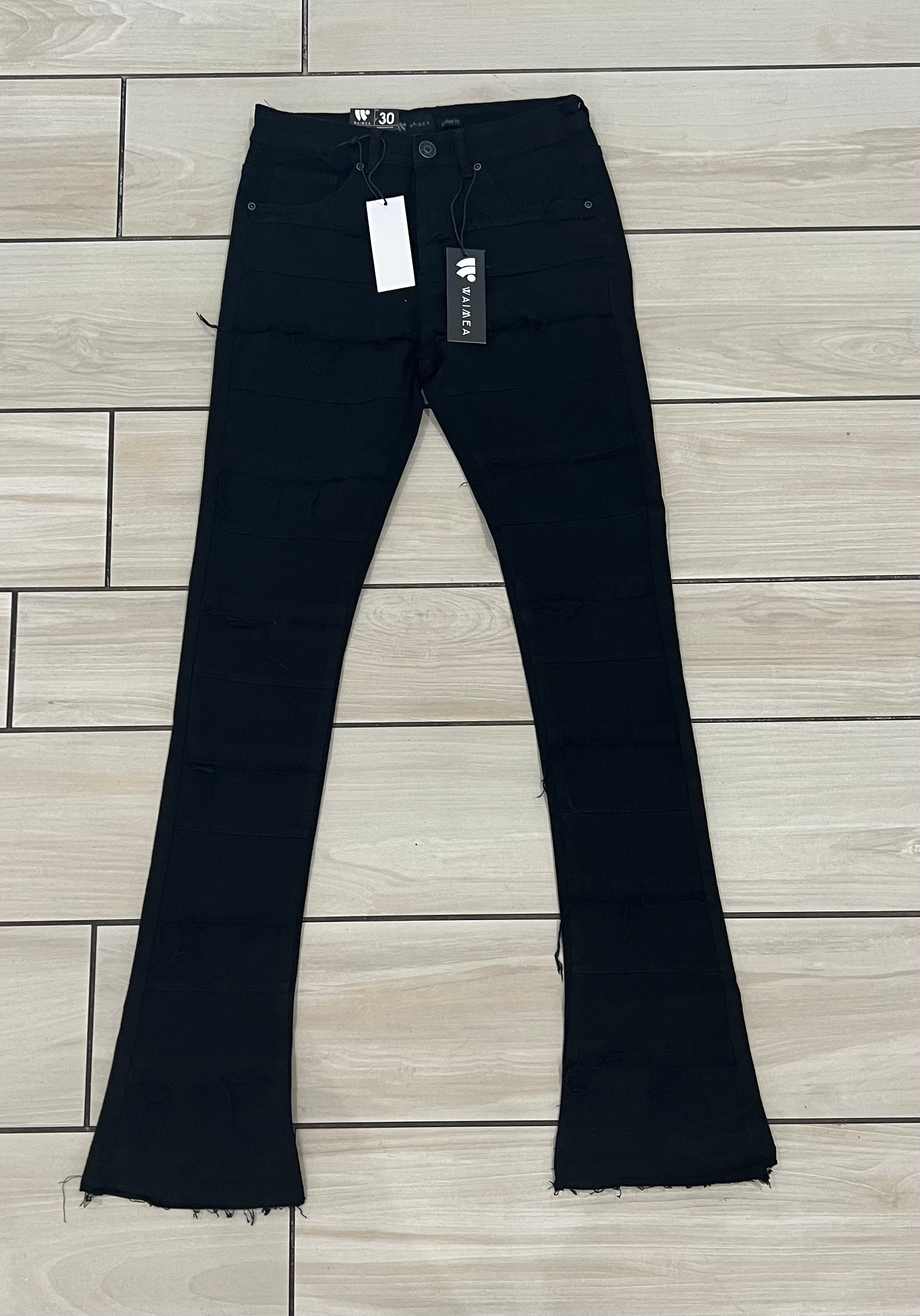 Waimen - M5520T Jet Black Jean