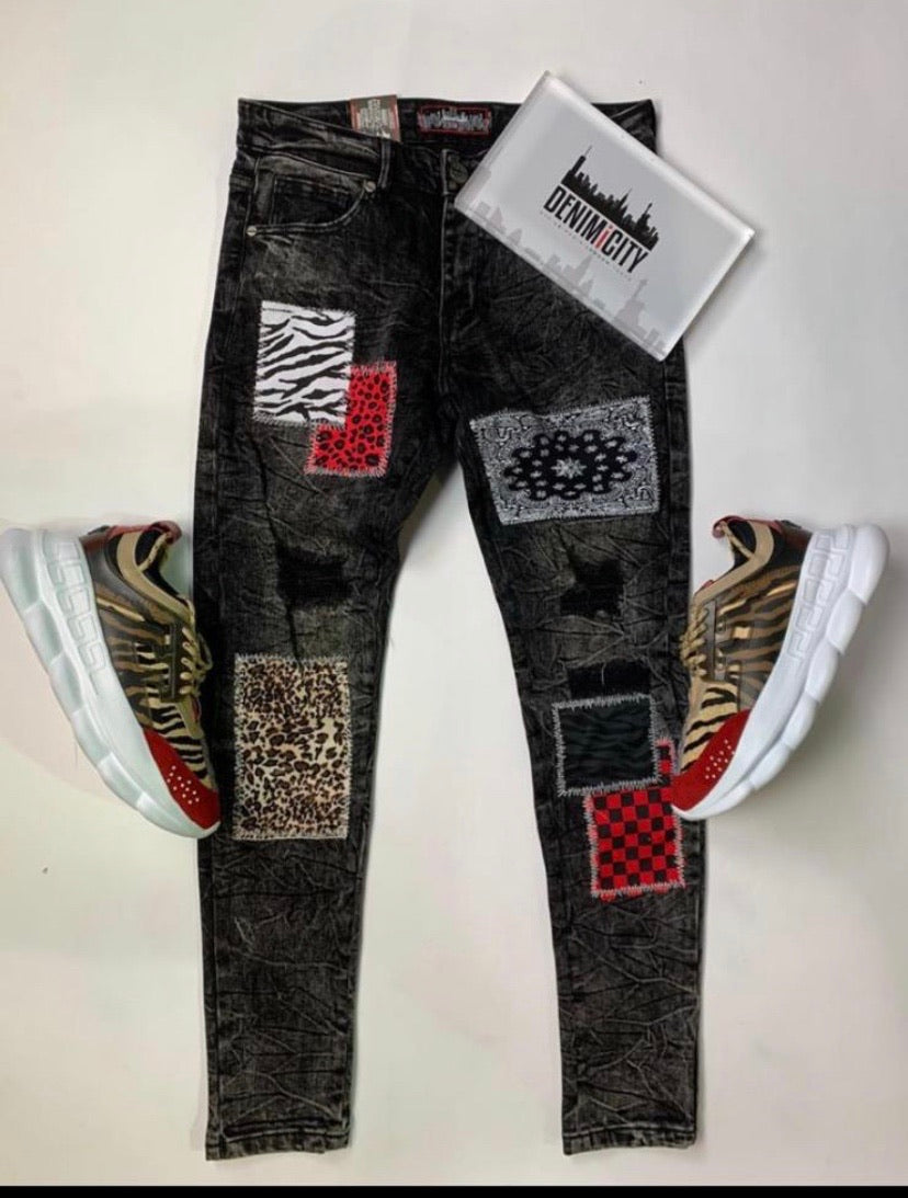 Denim City - Black Snow Washing