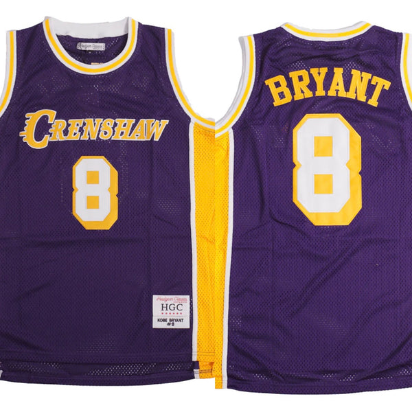 Kobe Bryant Men's Headgear Classics McDonald's All American Embroidered  High School Baskeball Jersey (Large) 