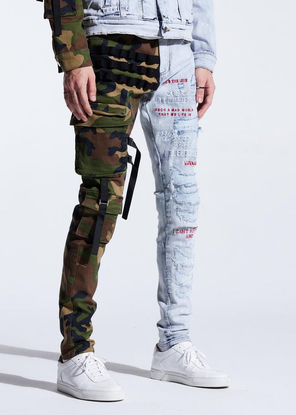 Embellish - Ander CARGO DENIM Camo