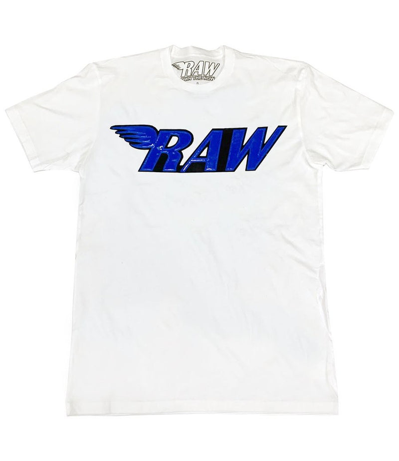 Rawyalty - RAW White / Navy Logo
