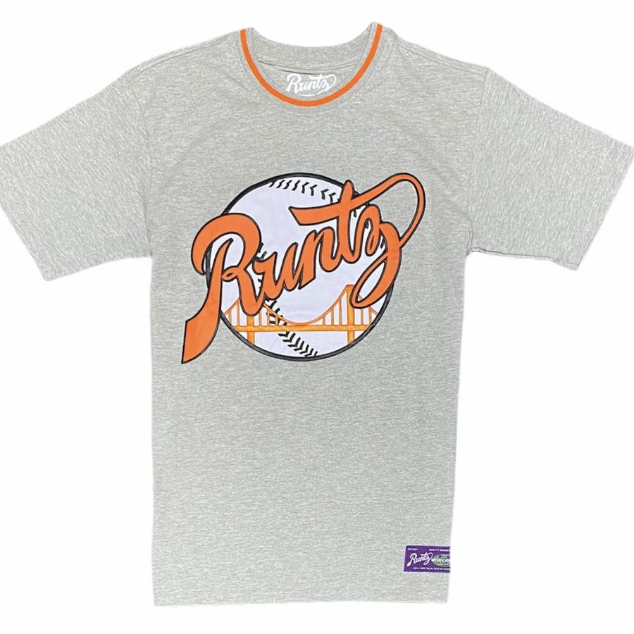 Runtz - RUNTZ SF RUNTZ CREWNECK TEE (HEATHER GREY) 40217