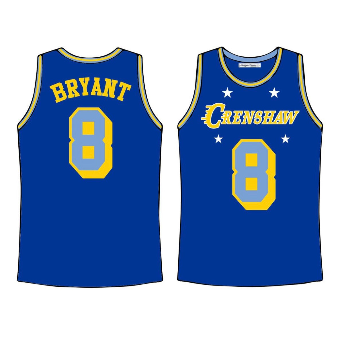 Headgear Classics - Crenshaw Blue / Yellow Kobe Bryant
