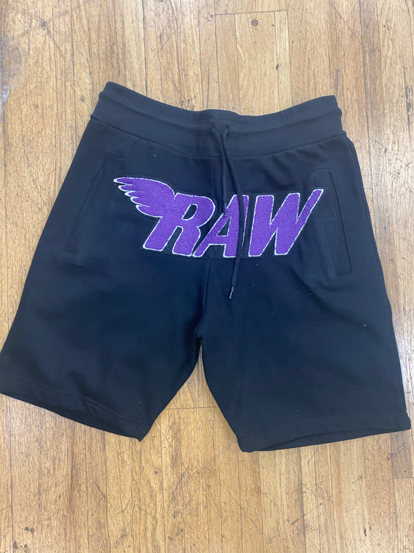 Rawalty - RAW Short Black / Purple