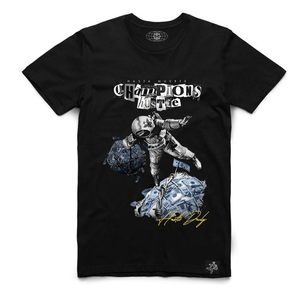 Hasta - Champions Hustle Black Tee