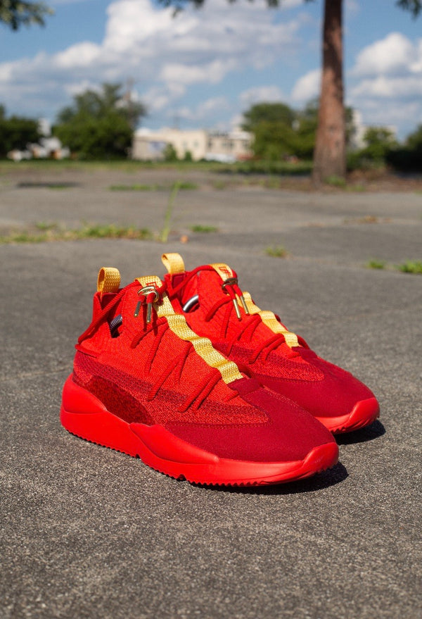 Triple 7 - Red / Gold Sneaker