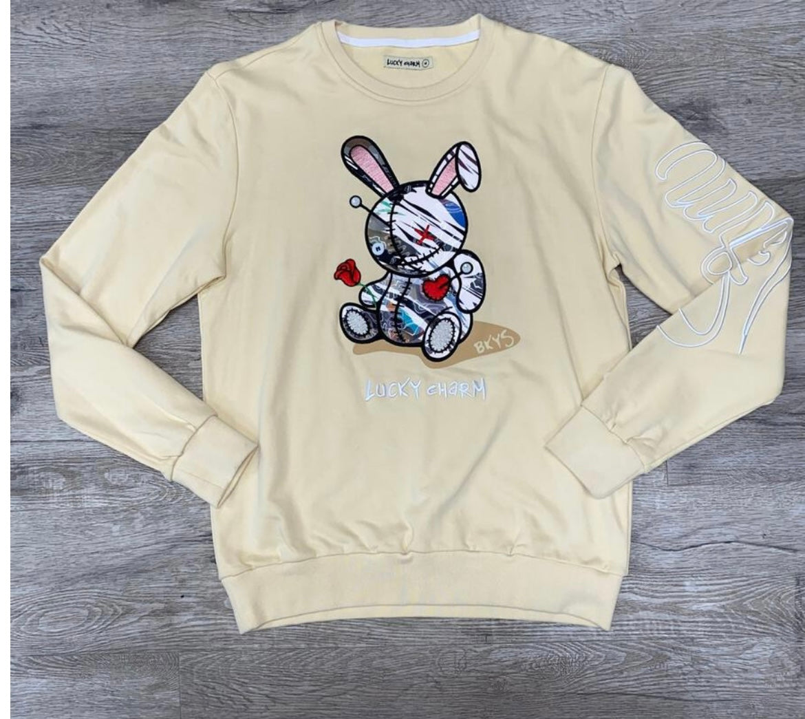 Black Keys - Crewneck Lucky Charm Khaki