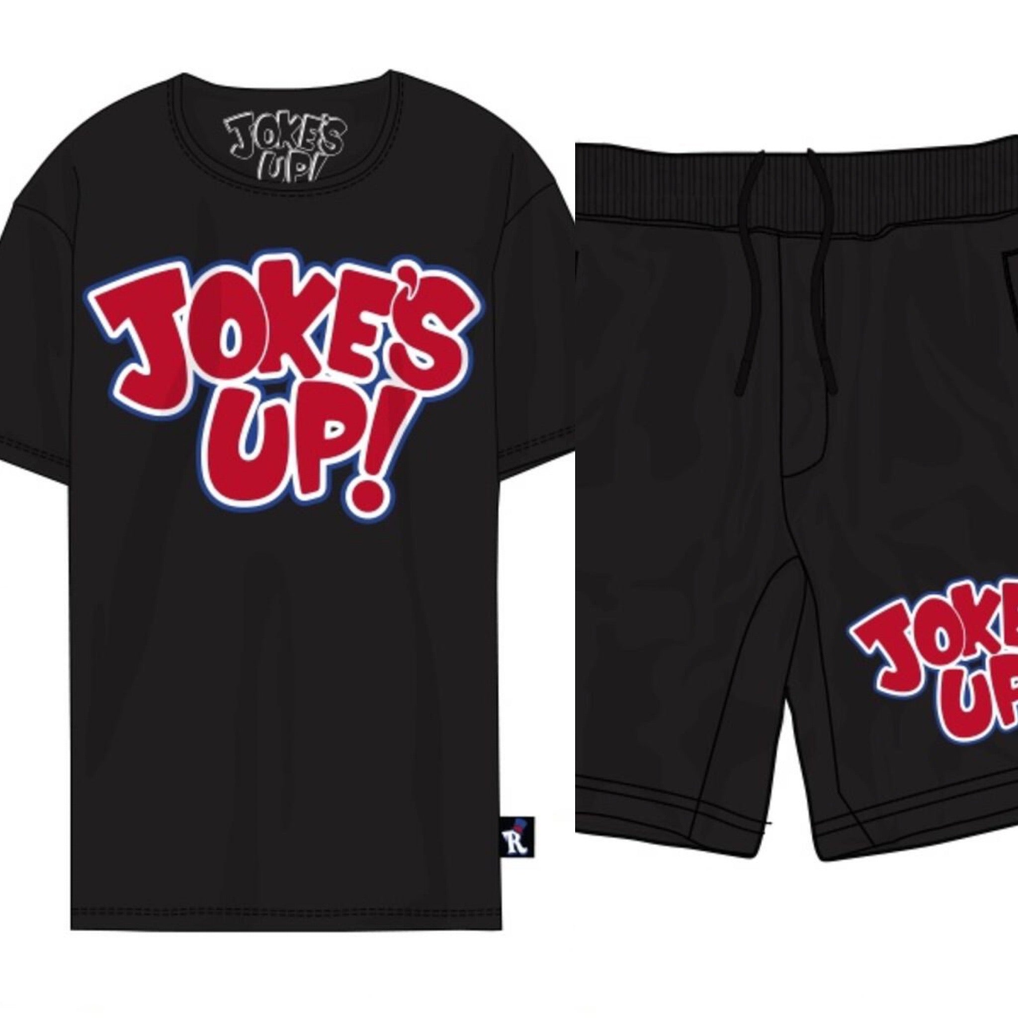 Jokes Up - Black / Red / White Set