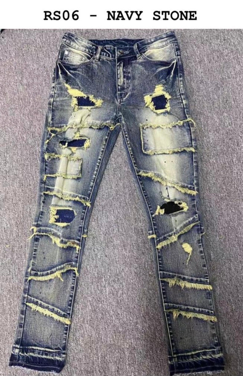 Dna - Jean Vintage Navy Stone July Jean