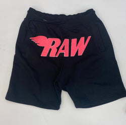 Rawalty - Shorts Black / Pink Short