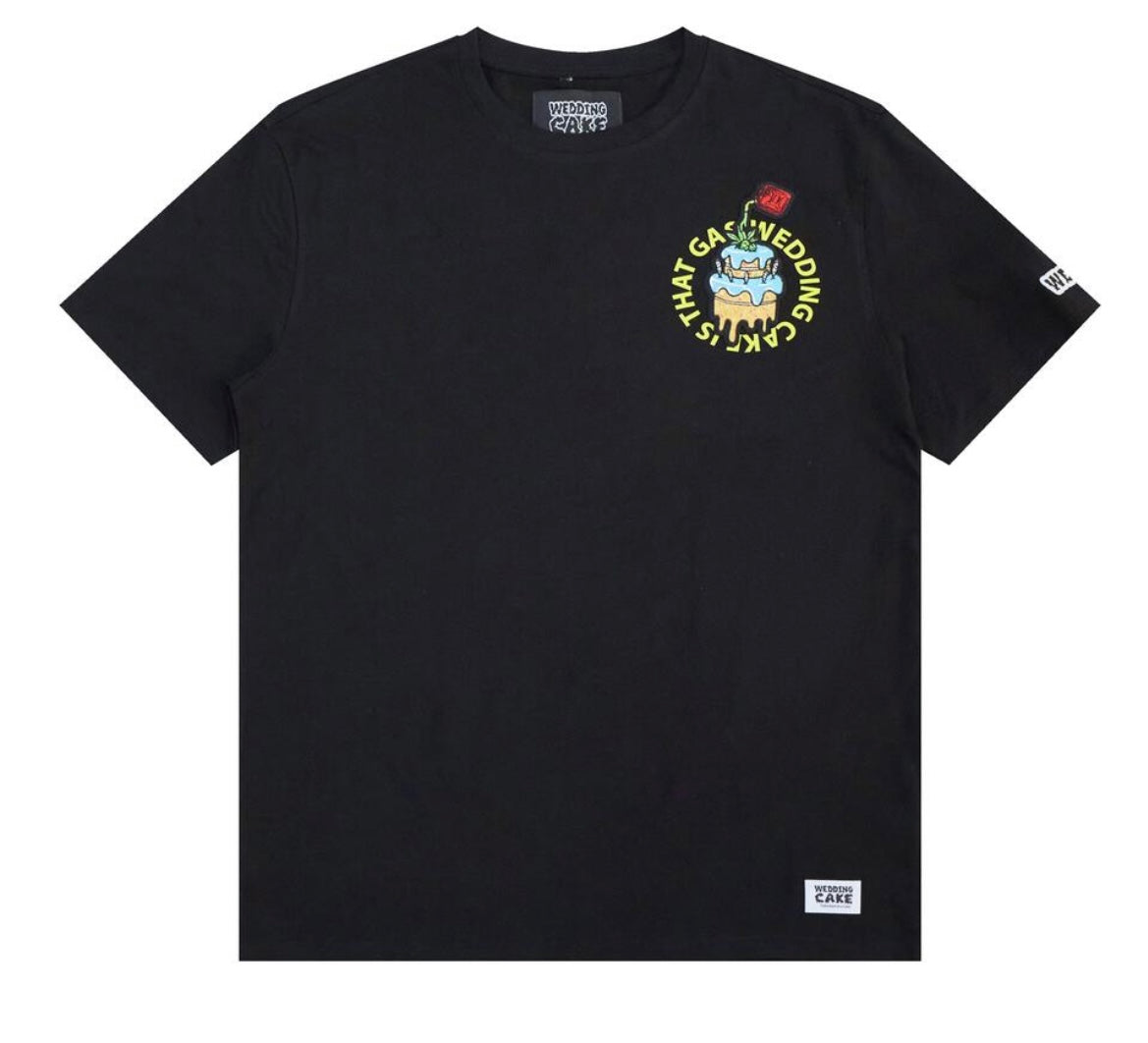 Wedding Cake - That Gas Cake Black Tee