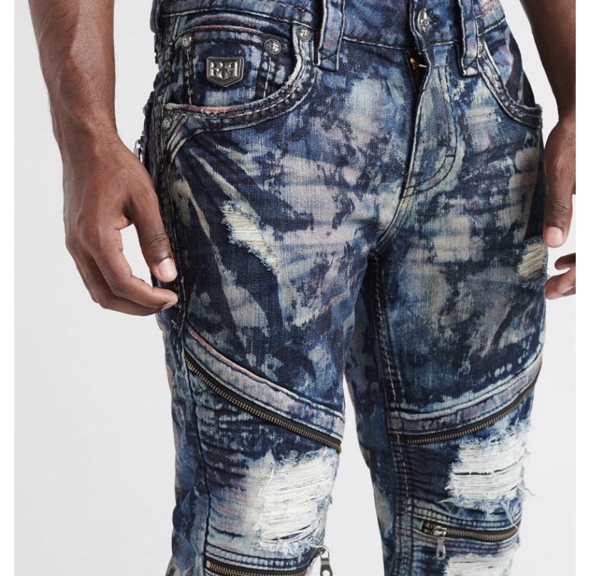 Rock Revival - Jean Biker Front