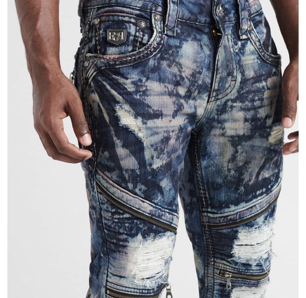 Rock Revival - Jean Biker Front