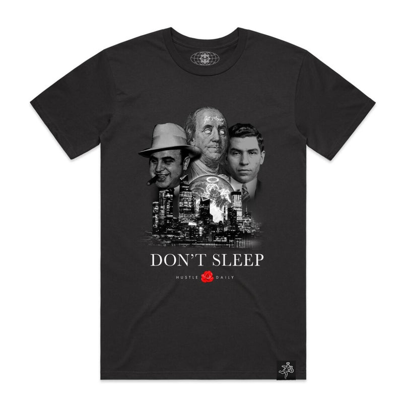 Hasta - Don’t Sleep Navy Tee