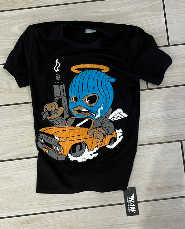Rawalty -  Gangstar Black Tee