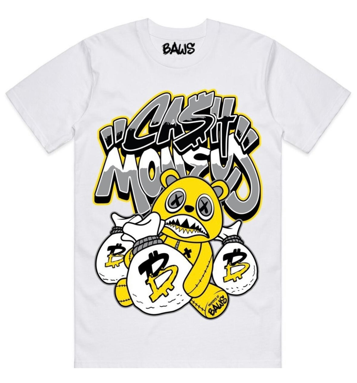 Baws - Cash Money Yellow Tee