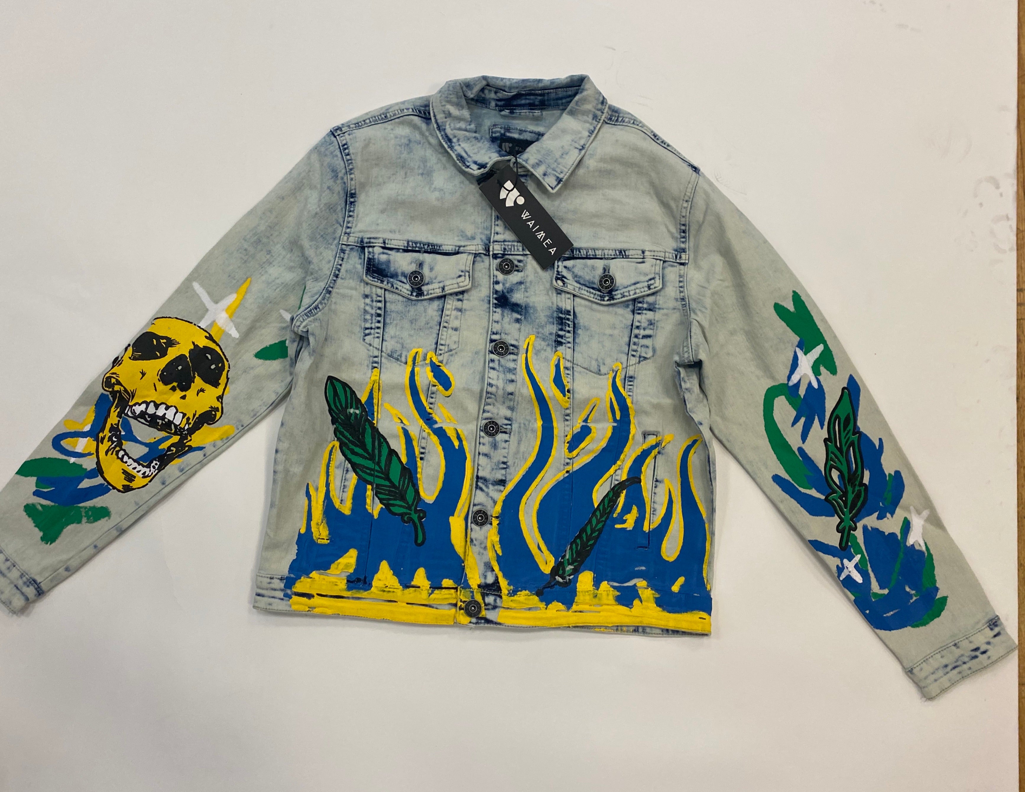 Waimen - Jacket Lighting Light Denim