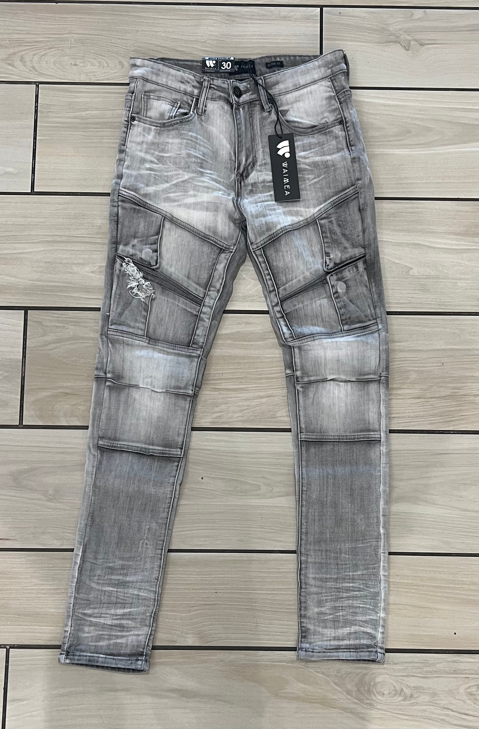Waimen - M5614D Grey Bleach