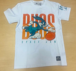 Freeze Max - Space Jame Bugs Bunny White / Orange Tee