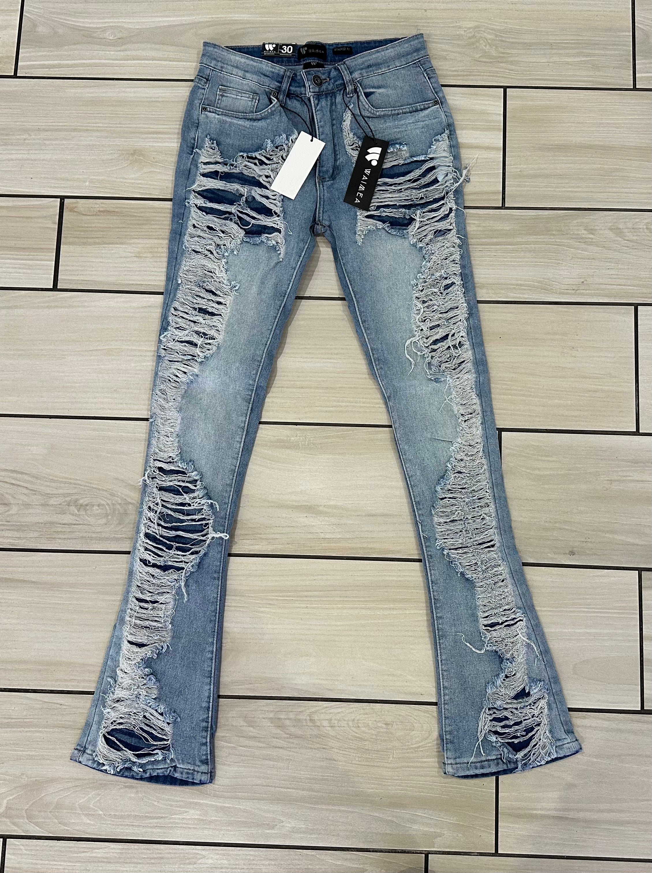Waimen - M5563D Blue Wash Jean