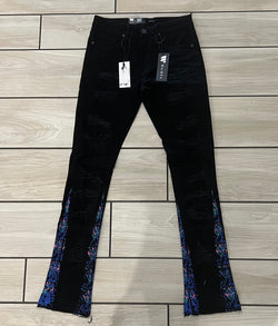 Waimen - M5381D Jet Black Jean