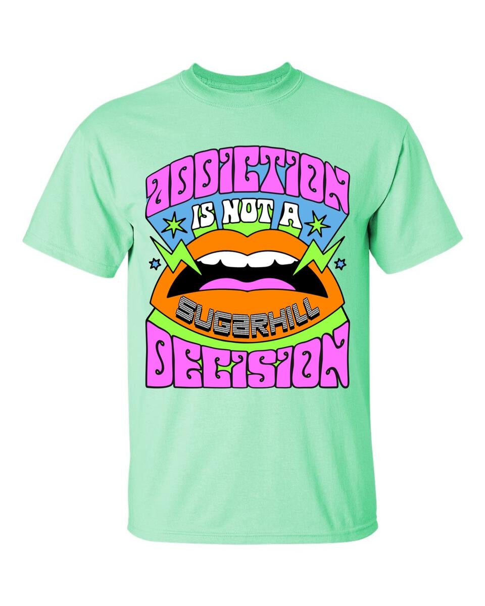 Sugar Hill - ADDICTION T-SHIRT (MINT)