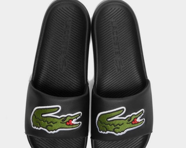 Lacoste - Slides Black / Black / Green