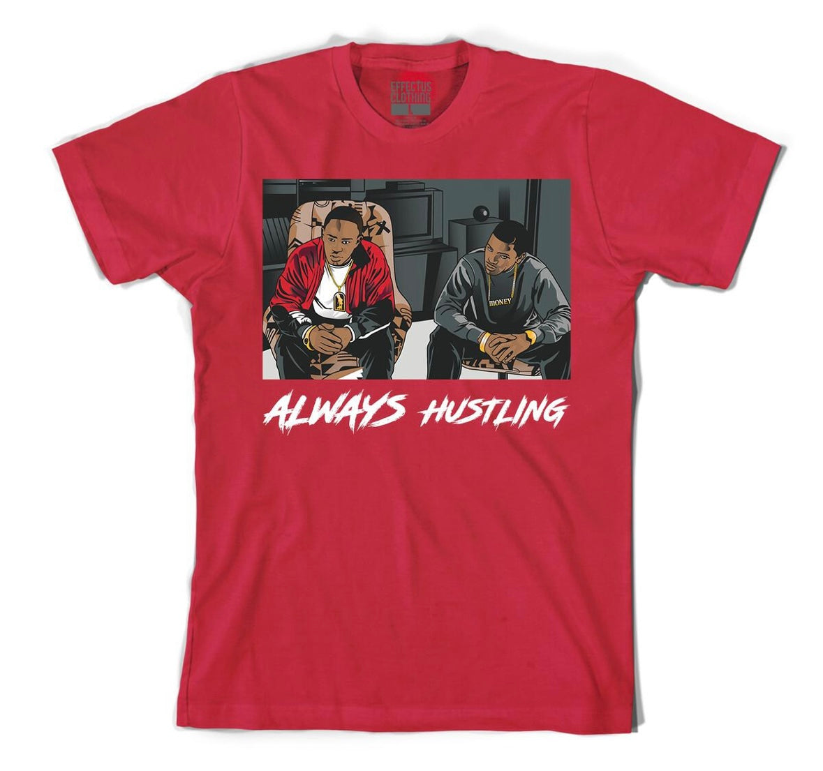 Effectus - Always Hustling Red Tee