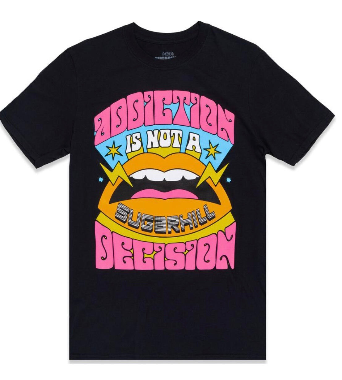 Sugar hill - ADDICTION black tee