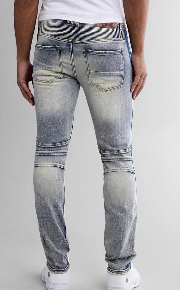 PREME Sky Blue / Red Stripe