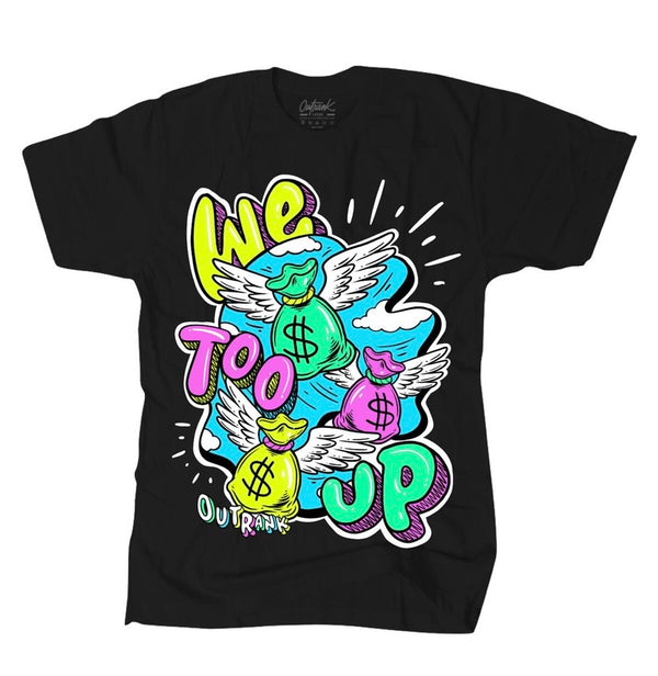 Outrank - We Too Up Black Tee