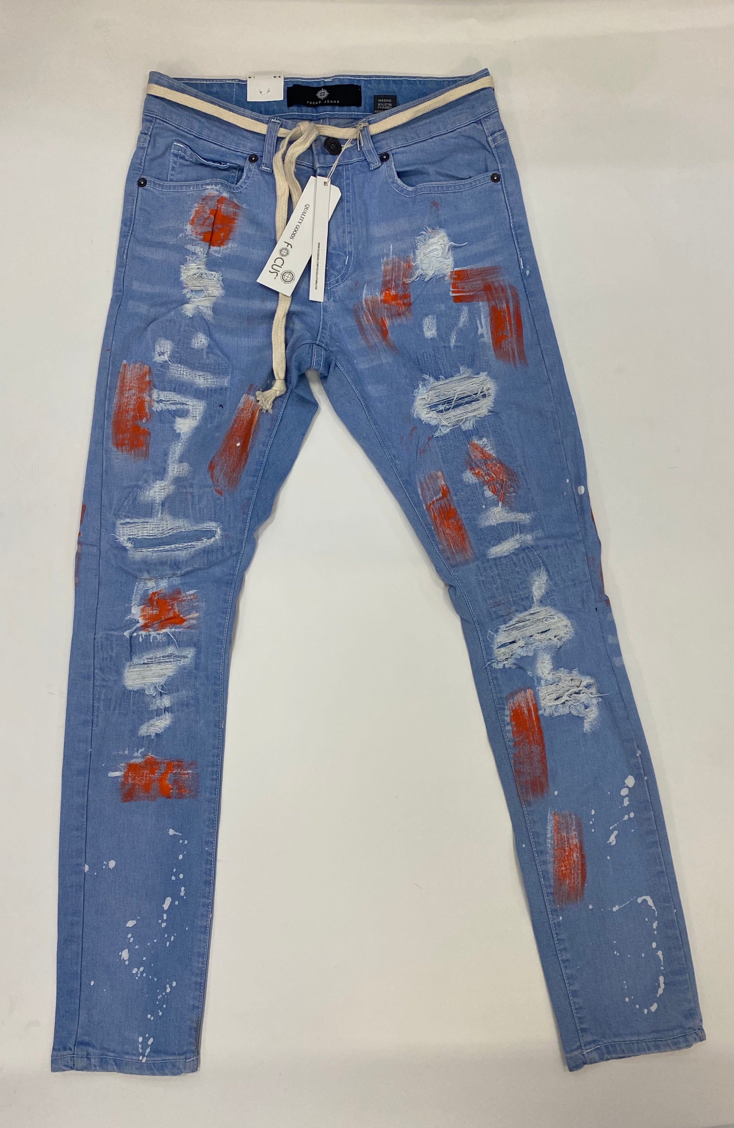 Focus - AirBrush Orange Jean